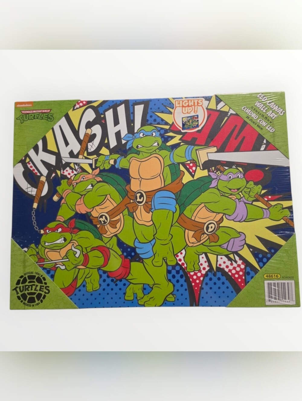 Teenage Mutant Ninja Turtles Light Up Canvas